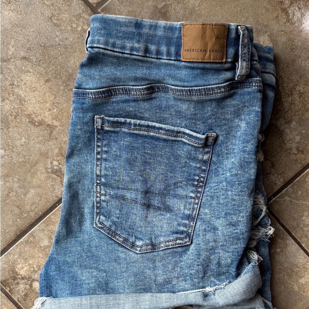 American Eagle Curvy Jean Shorts